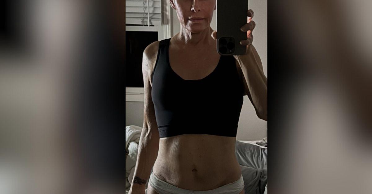 image of The star posted a candid selfie on Instagram.