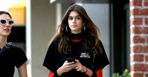 Kaia Gerber Long Legs Tiny Daisy Dukes Shorts Photos hero