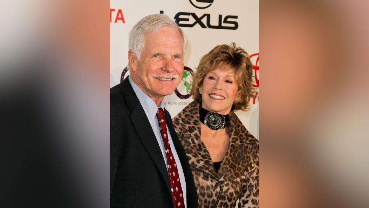 Image of Jane Fonda and Ted Turner were married for 10 years.