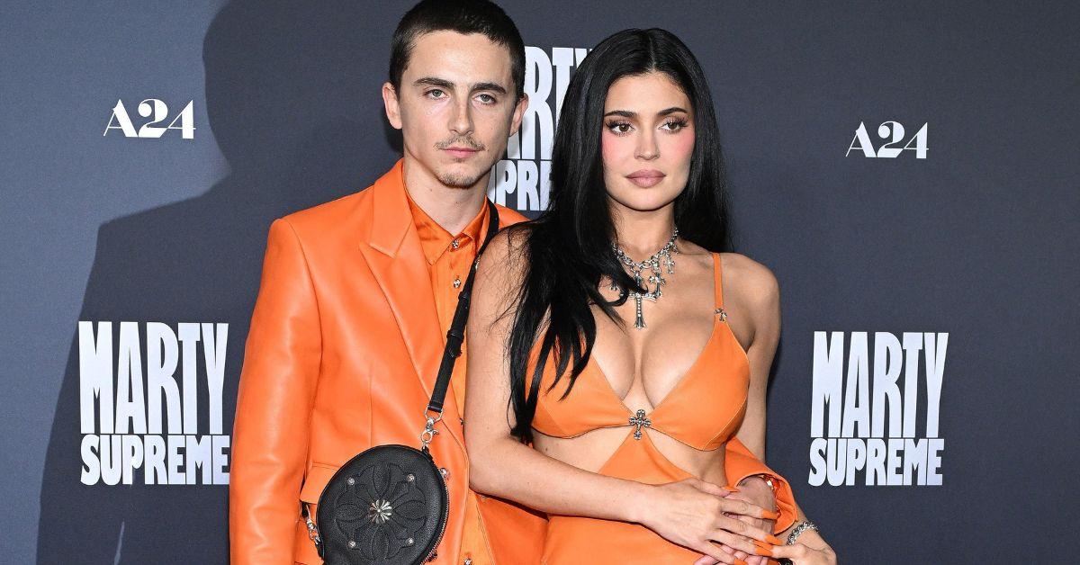 image of Kylie Jenner and Timothée Chalamet
