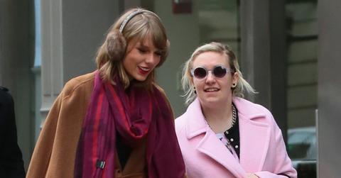 Taylor Swift and Lena Dunham seen hand in hand in New York City