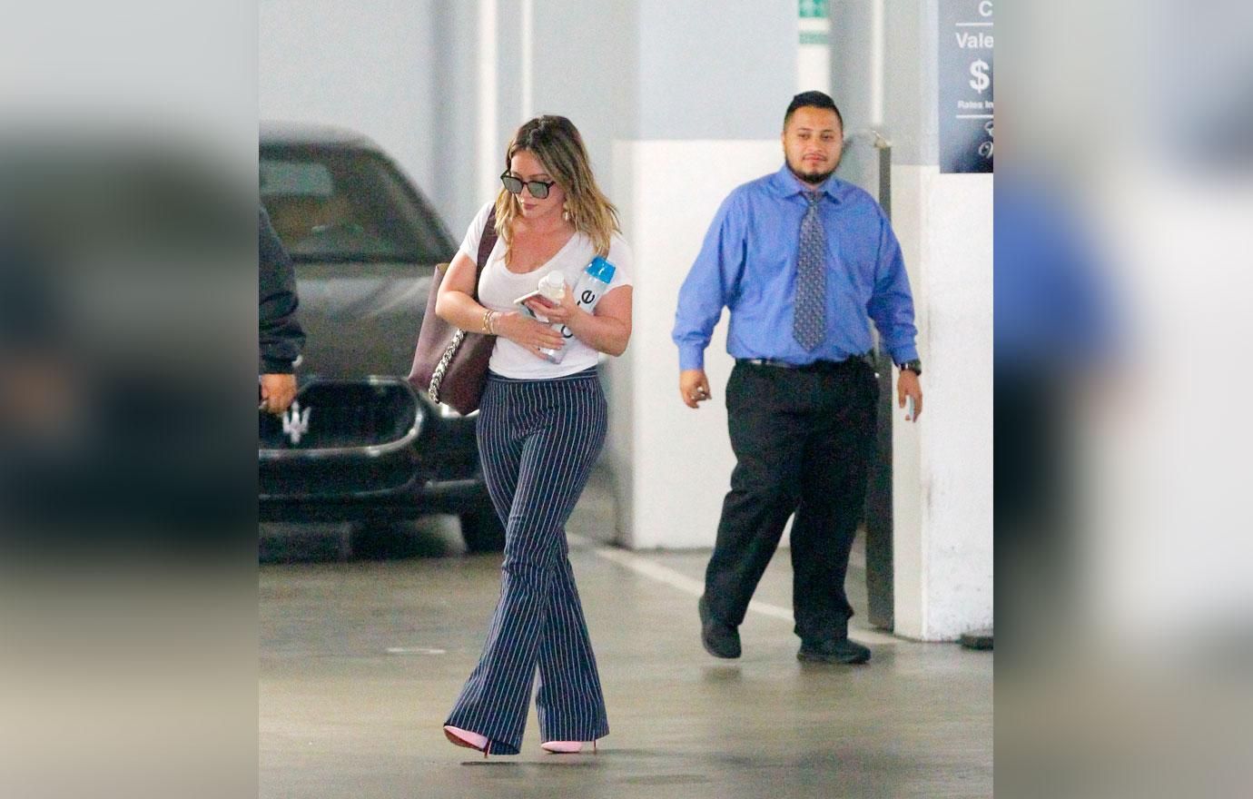 Hilary duff office visit 3