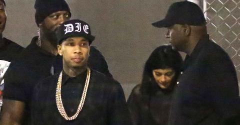 Kylie Jenner accompanies Tyga to his concert with Chris Brown and Trey Songz