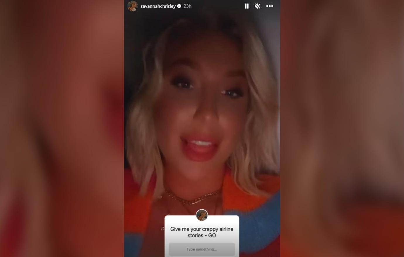 savannah chrisley thrown off flight unruly dispute attendant