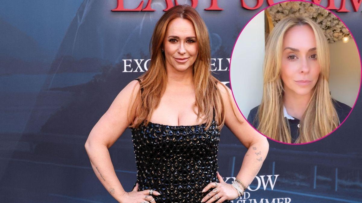 Split photo of Jennifer Love Hewitt