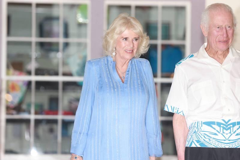 queen camilla on mend chest infection