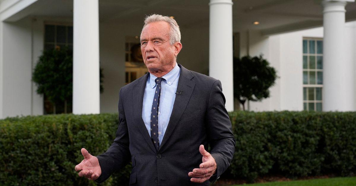 Image of RFK Jr.'s rep said he only met Olivia Nuzzi once.