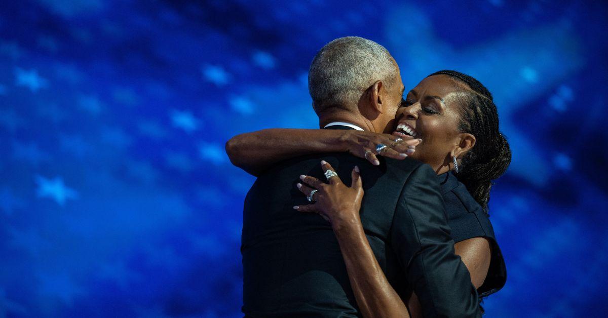 Photo of Barack and Michelle Obama