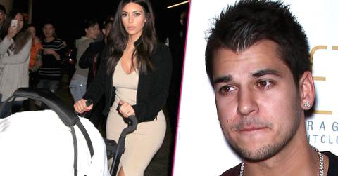 Rob Kardashian Hasn’t Visited Saint West