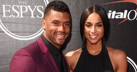 ciara russell wilson purple emojis