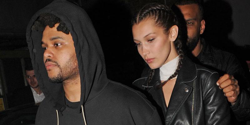 Bella Hadid and The Weeknd at Coachella 2015