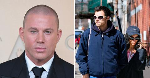 Photo of Channing Tatum, Zoë Kravitz and Harry Styles.