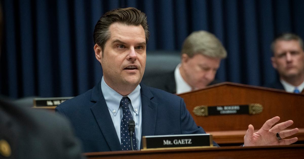 matt gaetz denies sleeping with underage girl bill maher interview