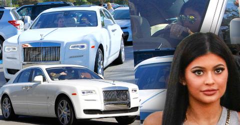 Kylie jenner rolls royce new car 09