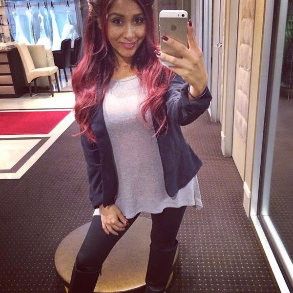 Snooki selfie