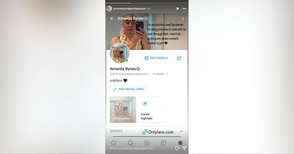 Amanda Bynes Joins OnlyFans, Says She Won't Post 'Sleazy Content'