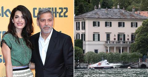 George & Amal Clooney Loving Life At Lake Como