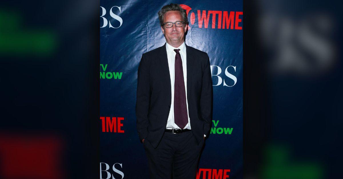Photo of Matthew Perry was known to deal with substance abuse issues.