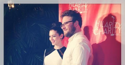 Seth Rogen and Lauren Miller