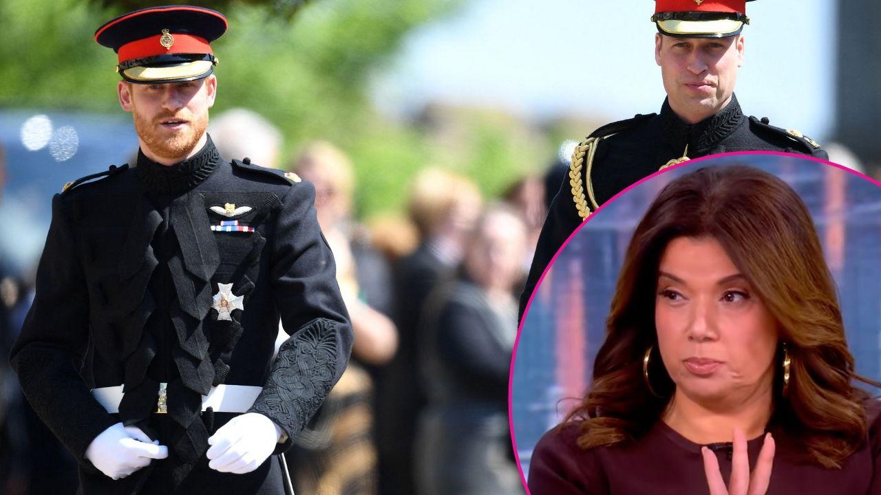 Split of Prince Harry and Prince William; Ana Navarro.