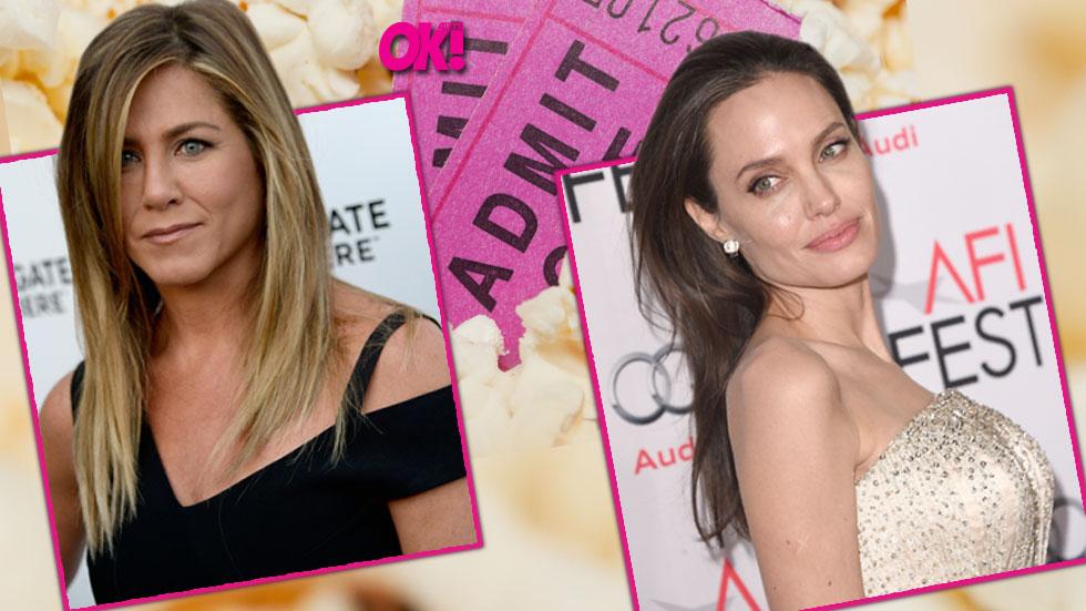 jennifer aniston angelina jolie battle