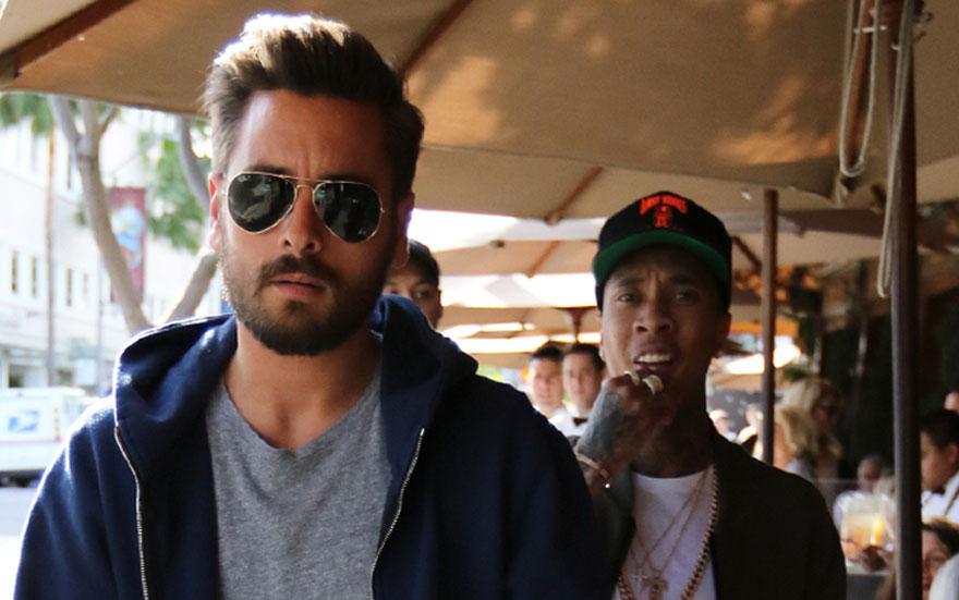 Scott Disick Tyga Car-Shopping