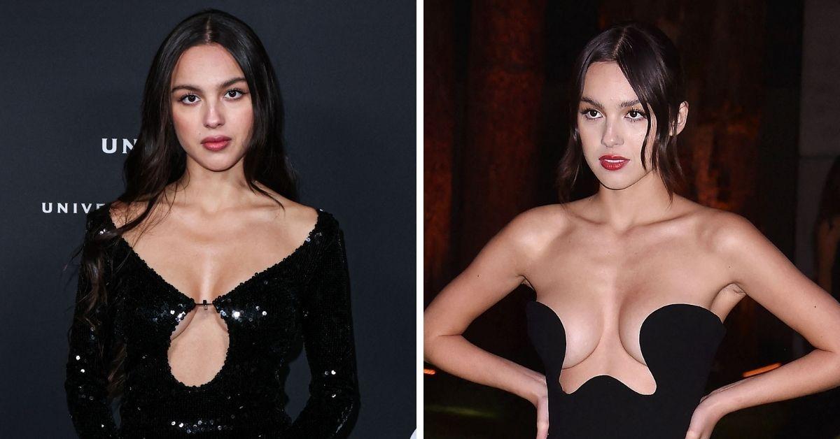 olivia rodrigo best braless moments hot photos