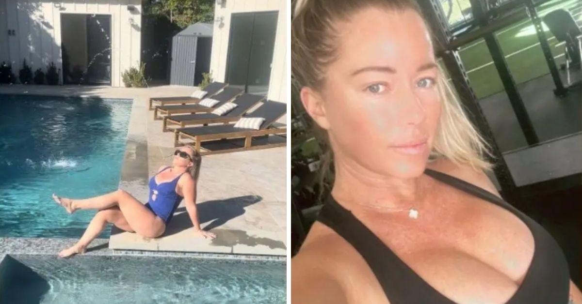 image of Kendra Wilkinson said she is 'happy being single.'