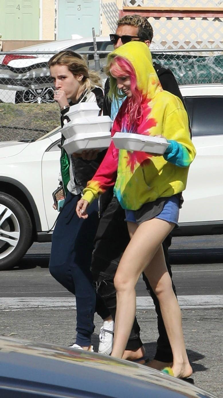 Bella Thorne Scott Disick Dating Cannes Los Angeles Photos 06