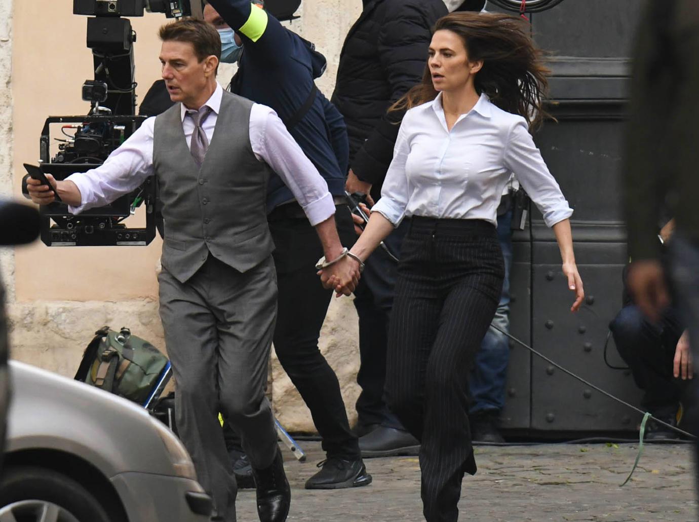 Tom Cruise & Hayley Atwell Call It Quits While Filming 'M:I7'
