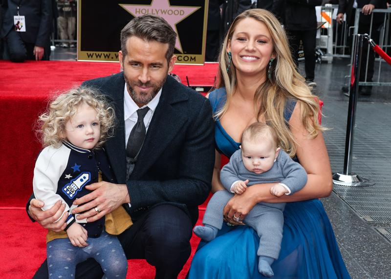 Ryan Reynolds with wife Blake Lively and daughters &#8211; First Ever Photos