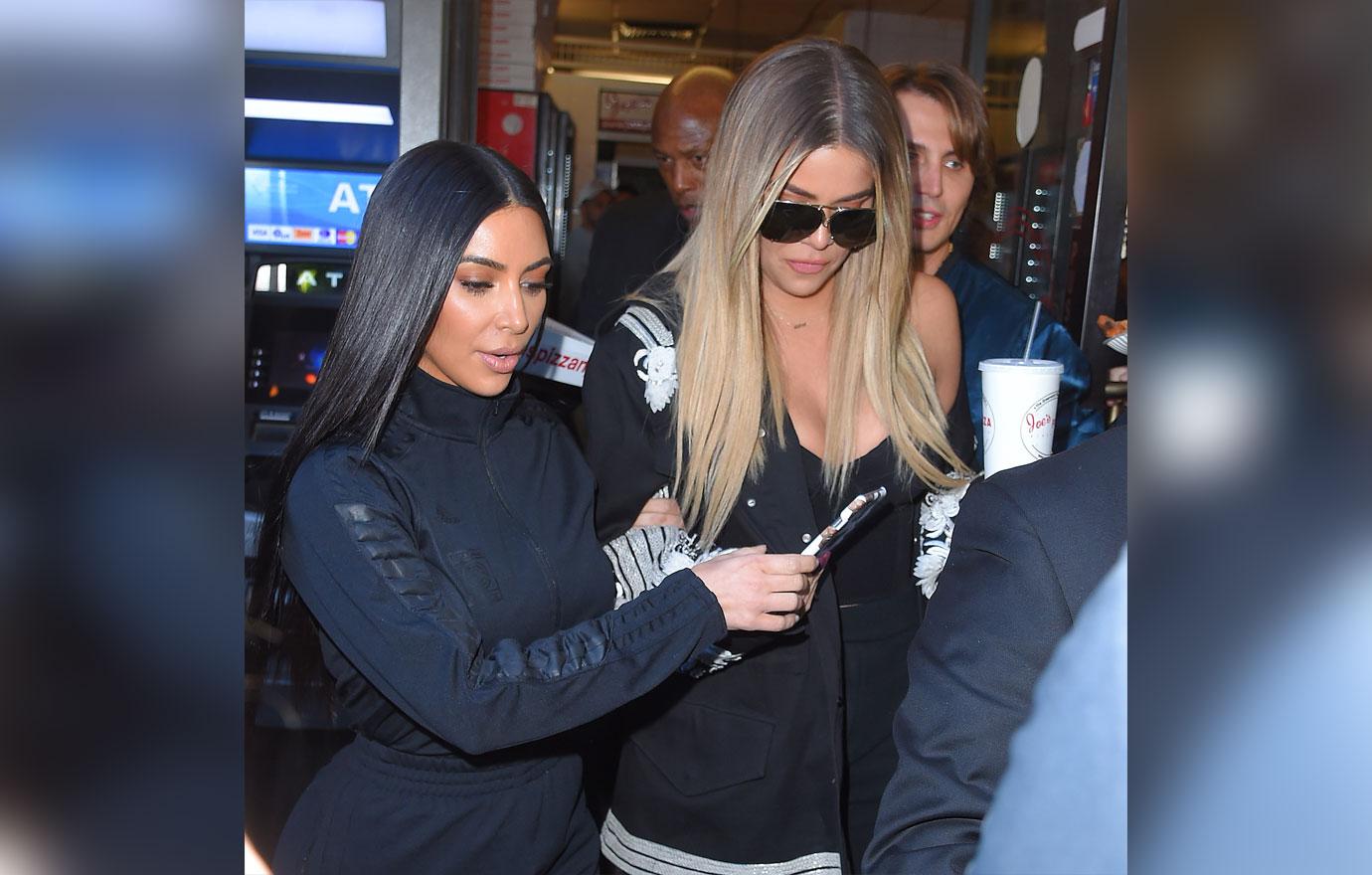 Kim kardashian talks sister khloe return home baby true 6