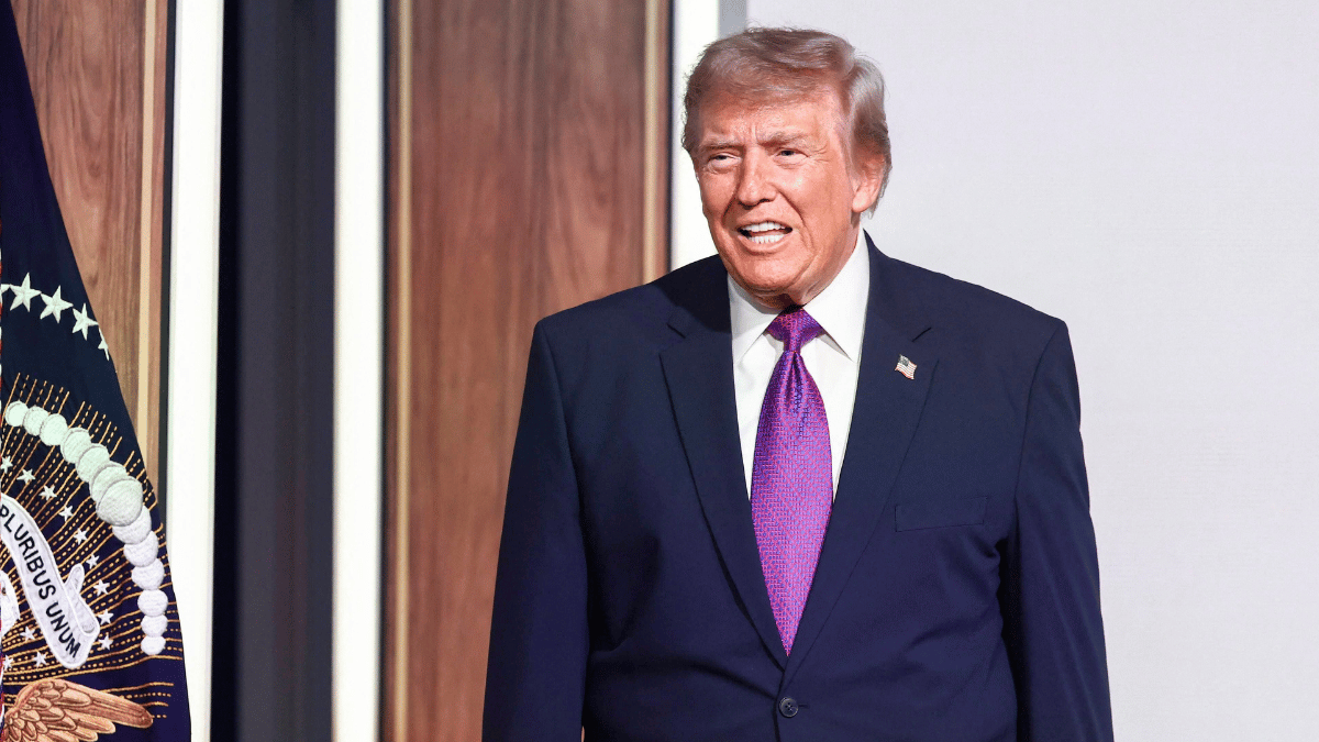 Photo of Donald Trump was called 'insane' and 'tasteless' for his weird joke.