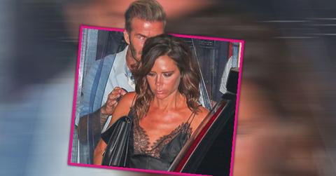 sad skinny victoria beckham dinner david beckham