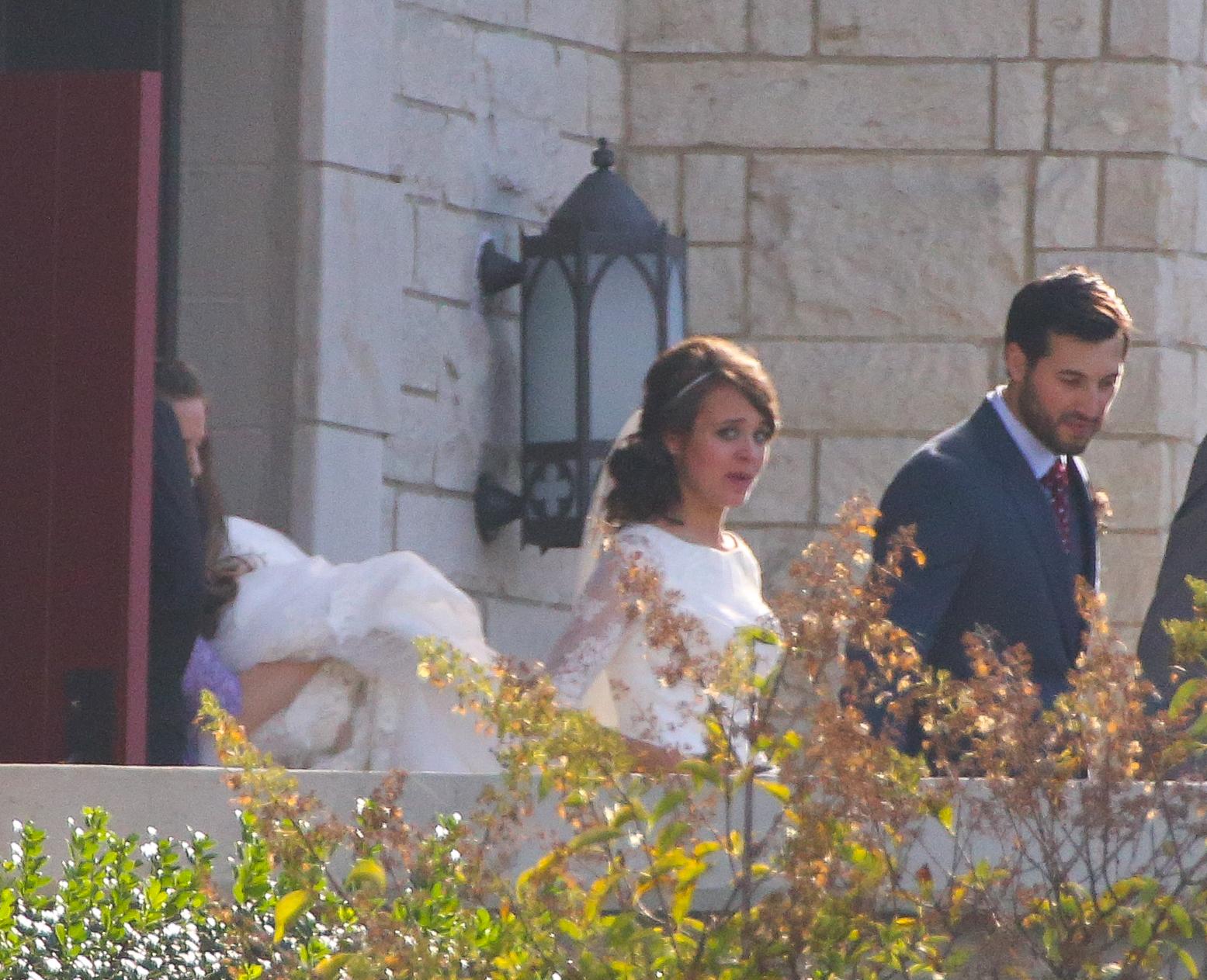 Jinger Duggar Marries Soccer Player Jeremy Vuolo at Cathedral of the Ozarks.