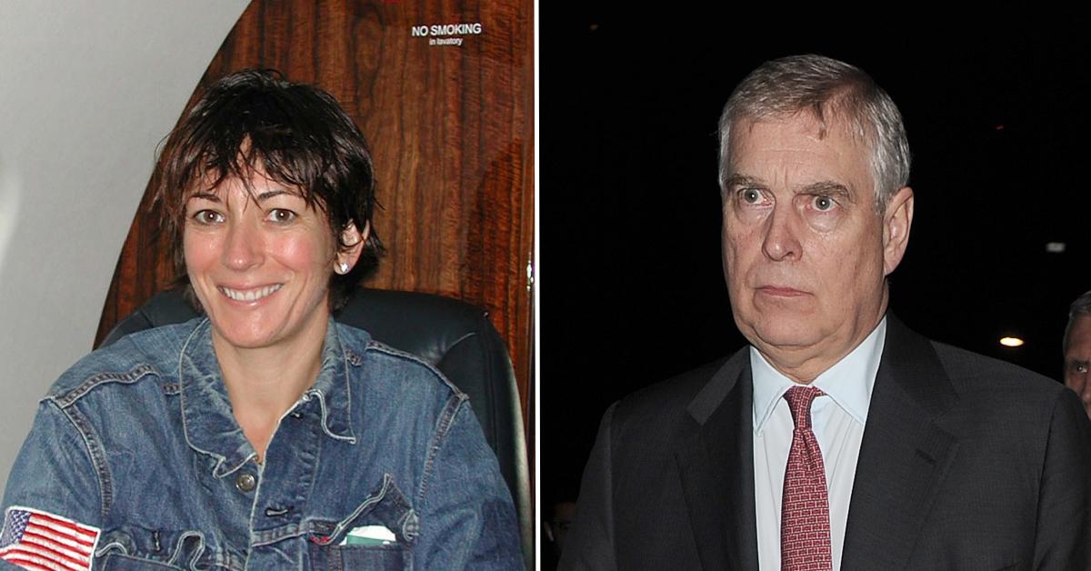 ghislaine maxwell rumored relationship prince andrew pp
