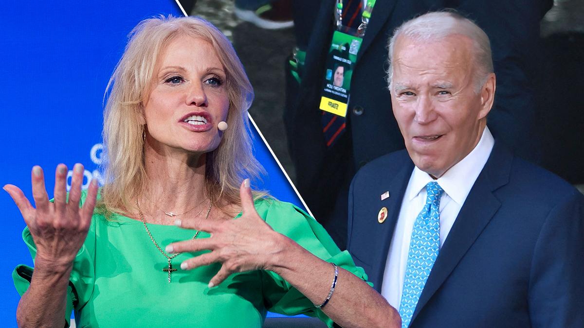 Composite photo of Kellyanne Conway and Donald Trump
