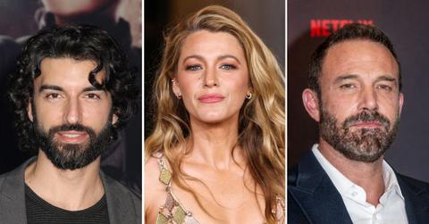 Photo of Justin Baldoni, Blake Lively and Ben Affleck