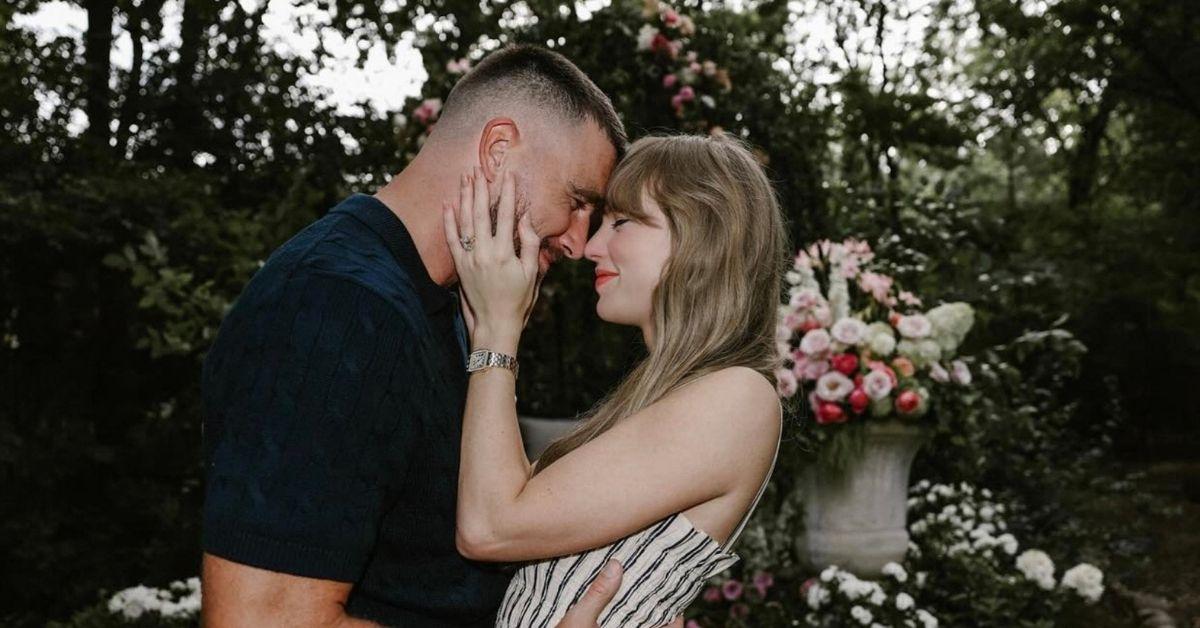 Photo of Taylor Swift and Travis Kelce