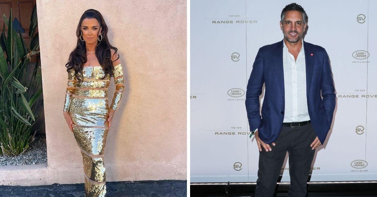 Photo of Kyle Richards Unfazed and Mauricio Umansky