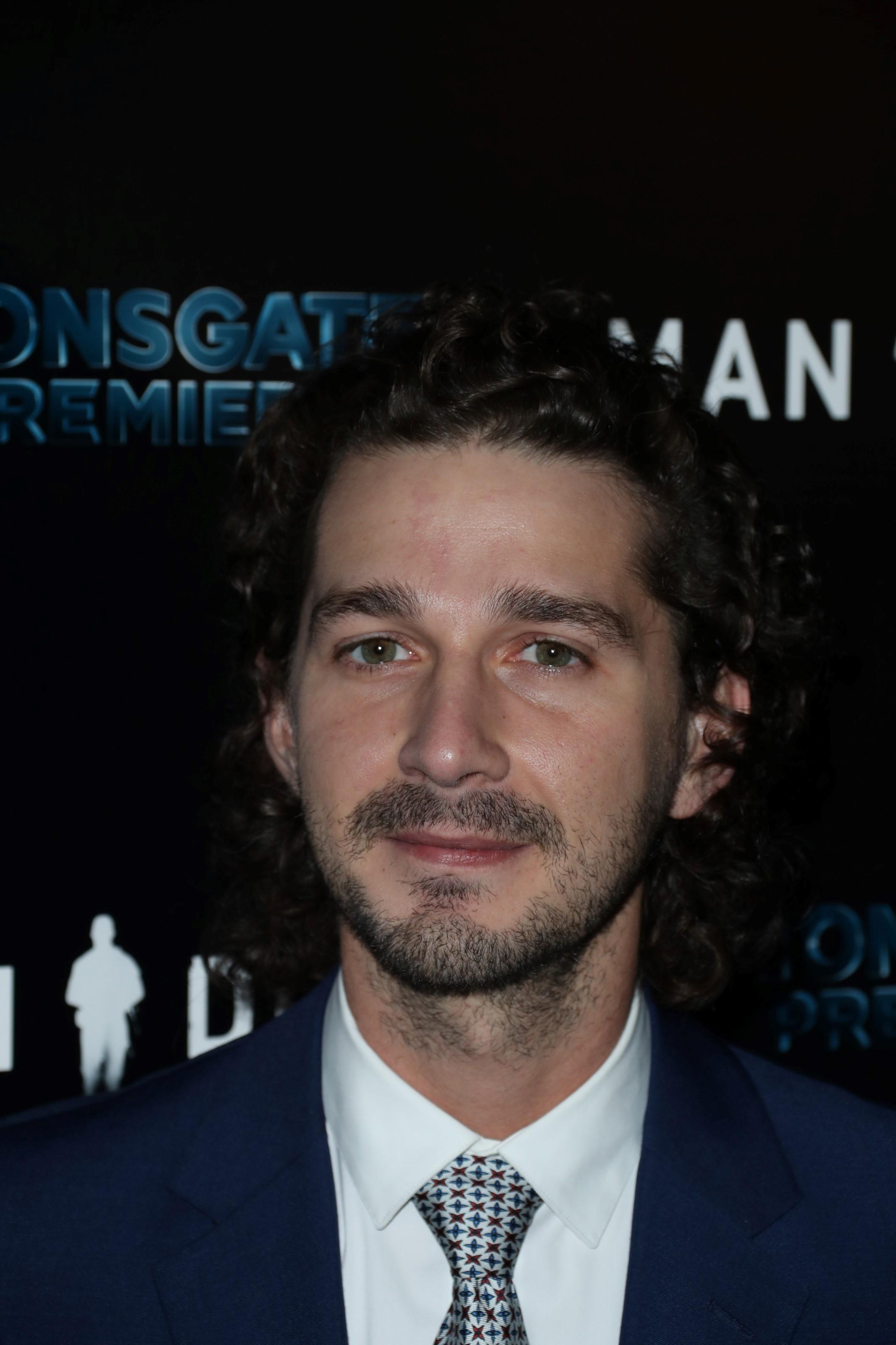 Shia LeBeouf at the &#8220;Man Down&#8221; Premiere