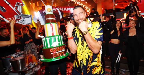 travis kelce swearing toomuch