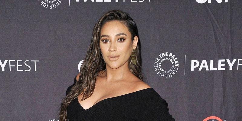 Shay Mitchell In Black Dress On Red Carpet Daughter Name