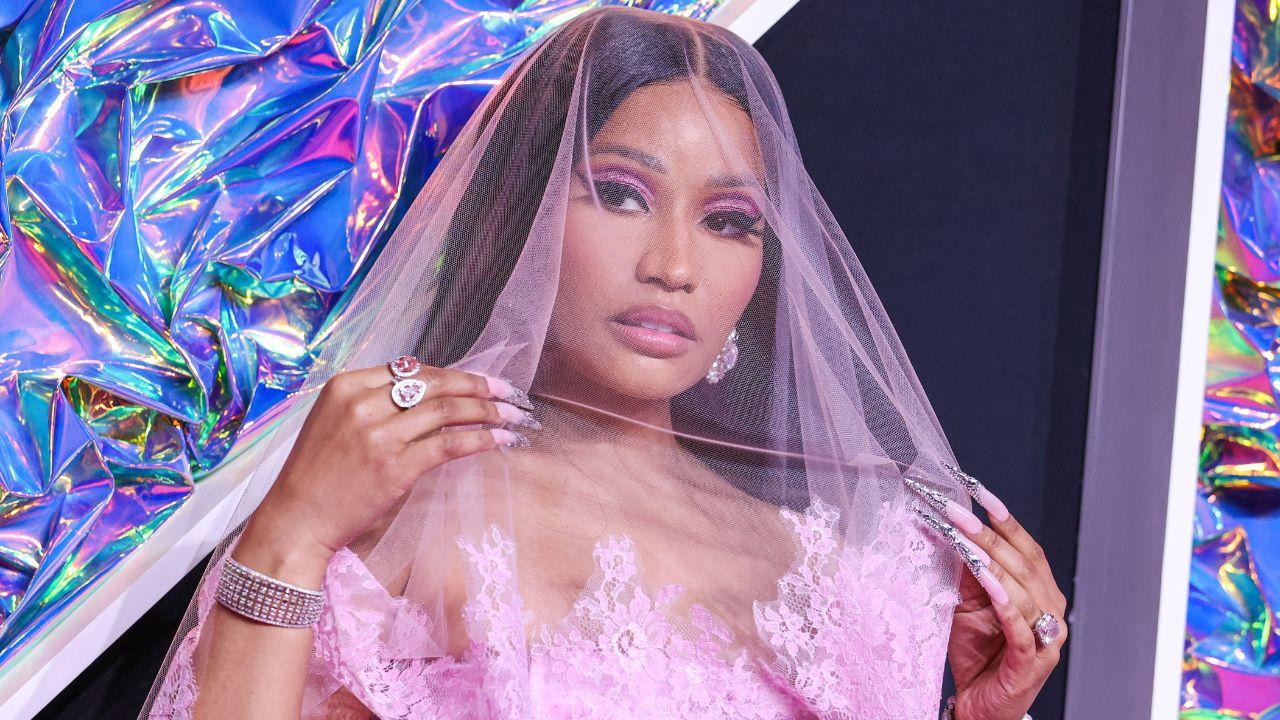 image of Jimmy Kimmel poked fun at the possibility of Nicki Minaj becoming the next White House press secretary.