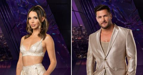 Composite photo of Scheana Shay and Brock Davies