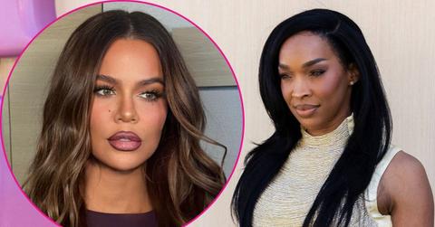 Composite photo of Khloé Kardashian and Malika Haqq.