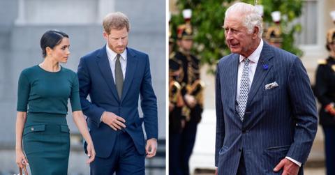 prince harry meghan markle blasted working amid king charles health woes