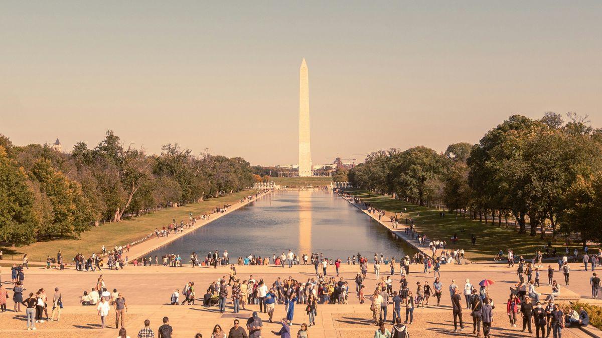 Photo of the National Mall. 