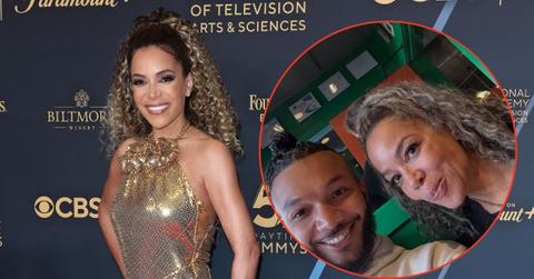 Split Photo of Sunny Hostin and Gabriel Hostin