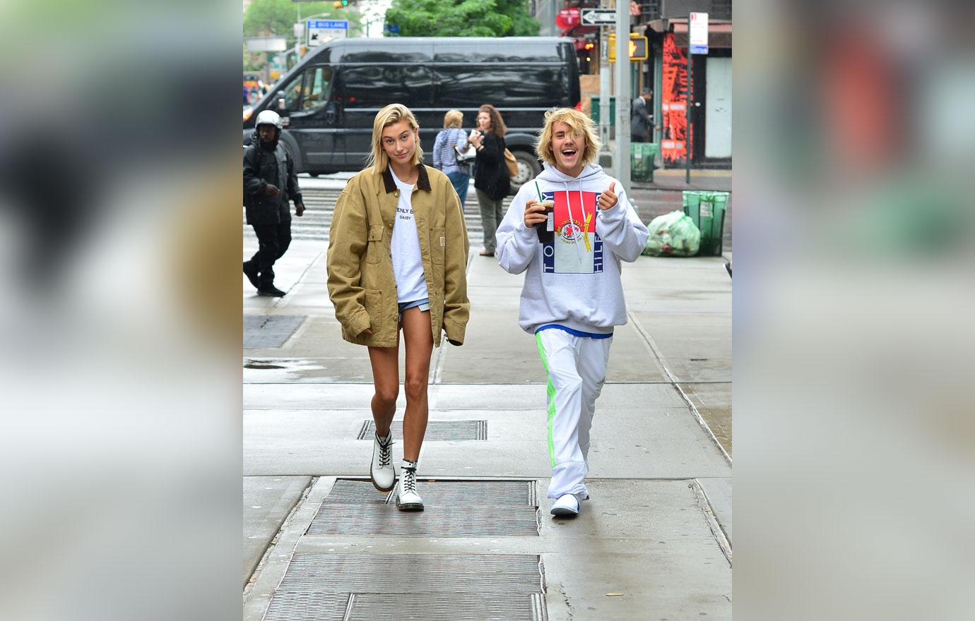 Hailey baldwin justin bieber all smiles together 6